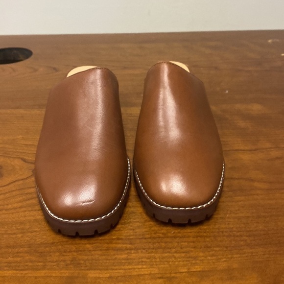 MadeWell The Mindy Lugsole Mule in Leather NH224 - Picture 3 of 7